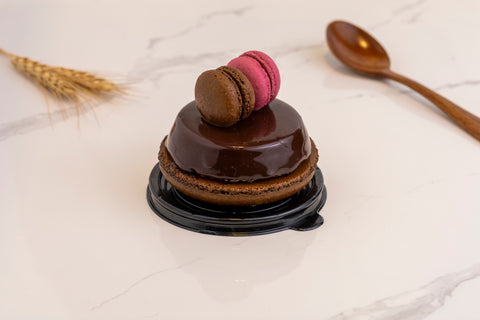 كيكة موس ماكرون