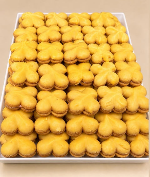 Cream Petitfour -Mango Kunafa