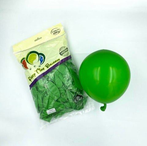 12inches Standard Lime Green Latex Balloon