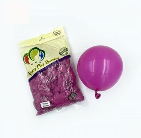 12inches Standard Magenta Latex Balloon