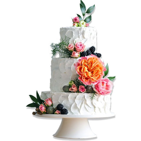 Floral Wedding Cake