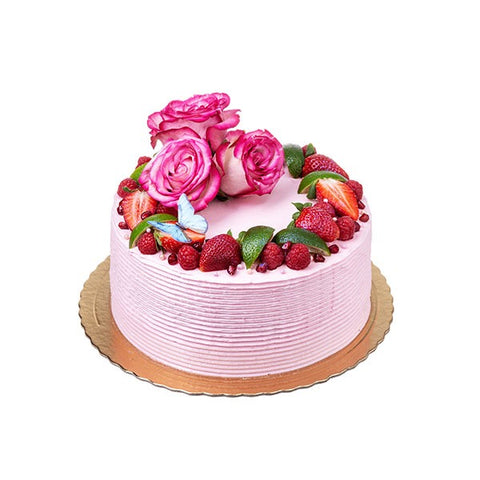 Pink Flower Cake