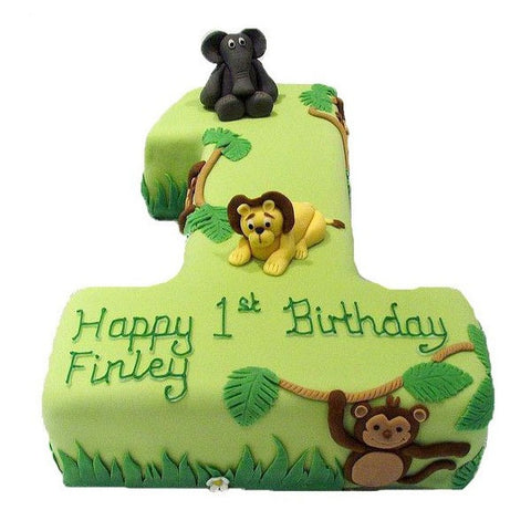 Jungle Themed Cake