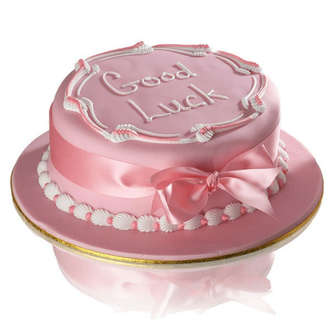 Pink Fondant Cake